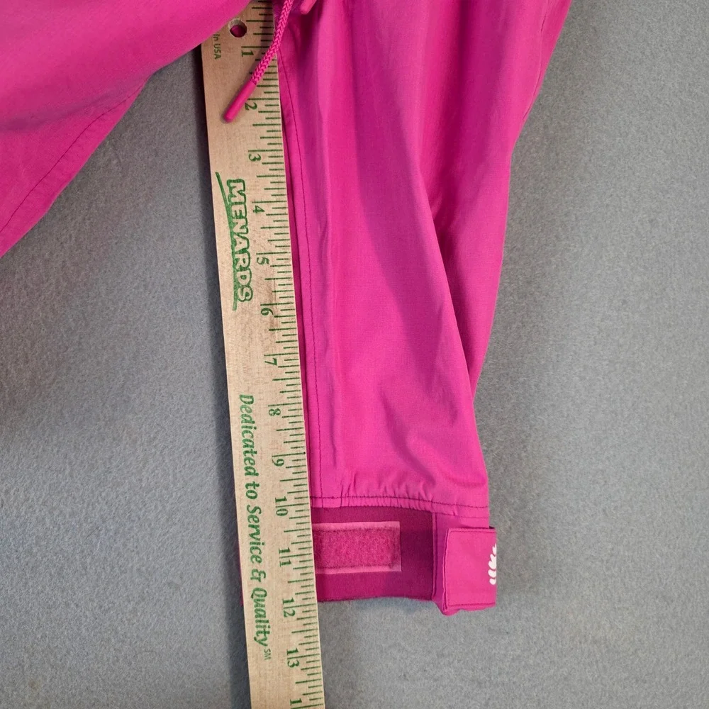 Oaki Kids Pink Waterproof Rain Pants Seam Sealed Neoprene Adjustable Cuffs 2T